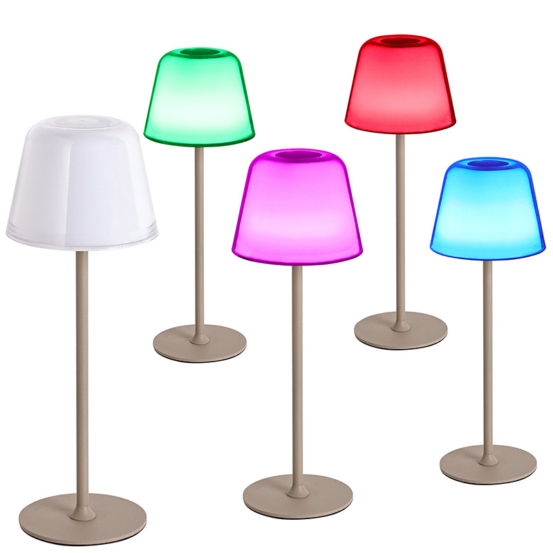 LED настолна лампа с RGB гъба сянка