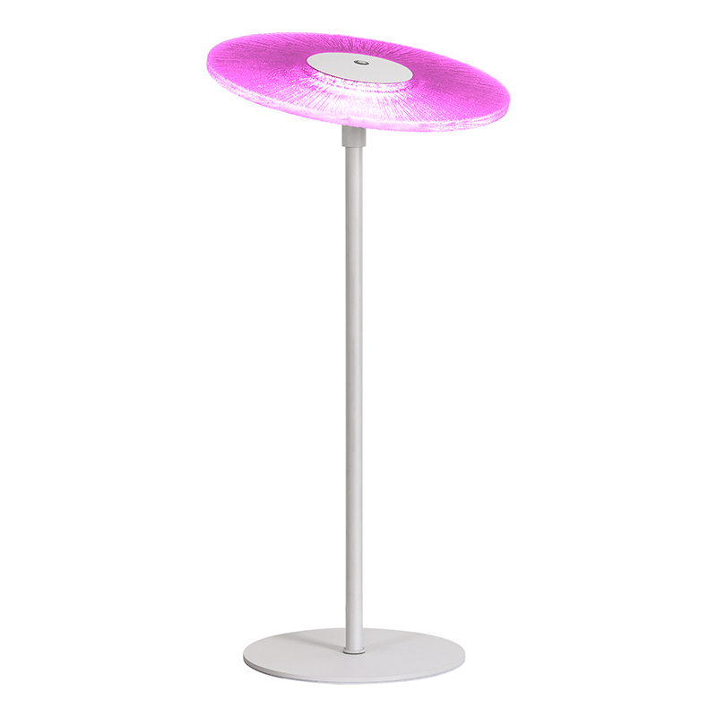 Модерна LED настолна лампа с RGB абажур
